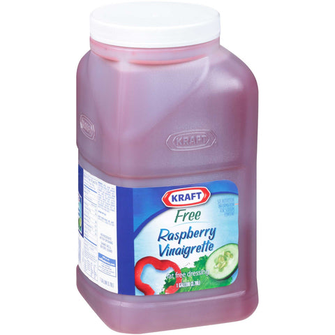Dressing Kraft Free Raspberry Vinaigrette 4 Case 1 Gallon