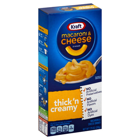Macaroni & Cheese Entree Premium Thick & Creamy, 7.25 Ounce -- 24 Case