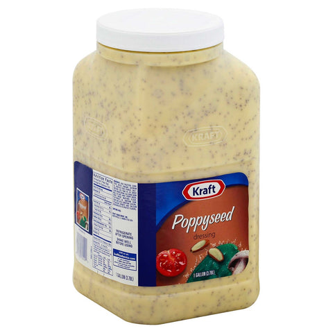 Kraft Dressing Signature Poppy Seed, 1 Gallon -- 4 Case