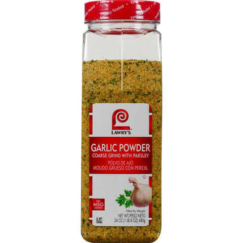 Lawry`s Coarse Grind Garlic Powder with Parsley, 24 oz. -- 6 per case