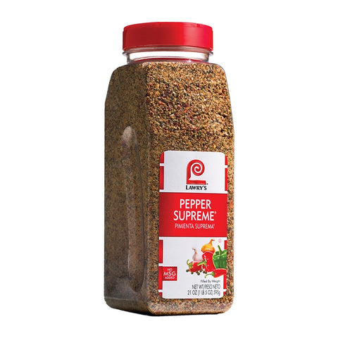 Lawry`s Pepper Supreme, 21 oz. -- 6 per case