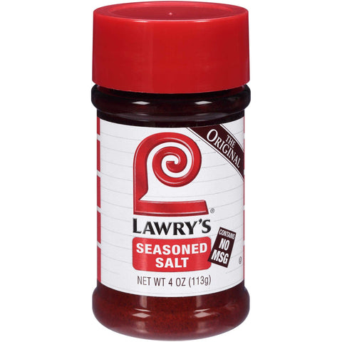 Lawrys Seasoned Salt - 4 oz. jar, 12 per case