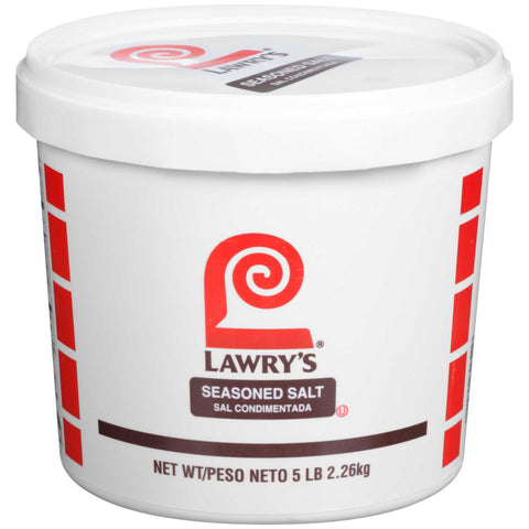 Lawry`s Seasoned Salt, 5 lb. tub -- 4 per case