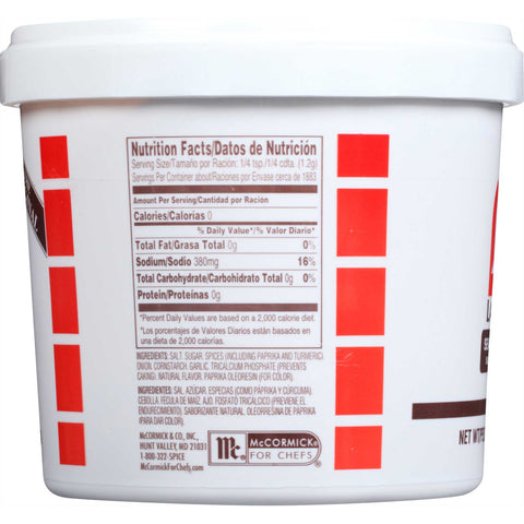 Lawry`s Seasoned Salt, 5 lb. tub -- 2 per case