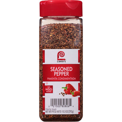 Lawry`s Seasoned Pepper, 10.3 oz. -- 6 per case