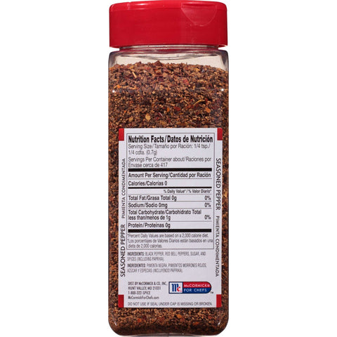Lawry`s Seasoned Pepper, 10.3 oz. -- 6 per case
