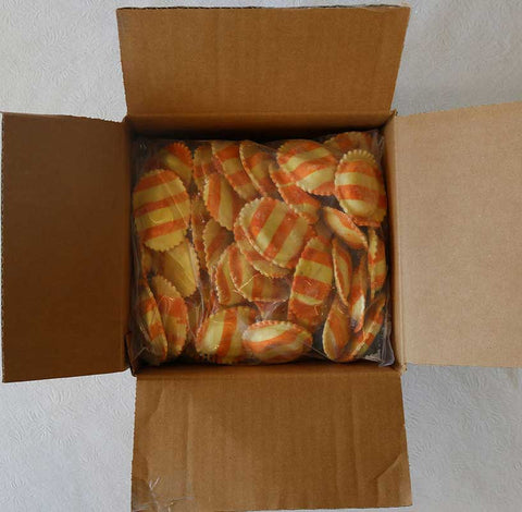 Carlas Pasta Precooked Jumbo Round Striped Root Vegetable Ravioli, 3 Pound -- 2 per case