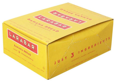 Larabar Banana Bread Fruit and Nut Bar, 25.6 Ounce -- 4 per case