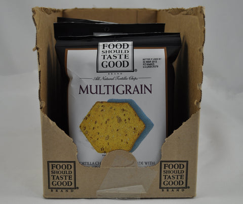 Food Should Taste Good Multigrain Tortilla Chips -- 36 per case.