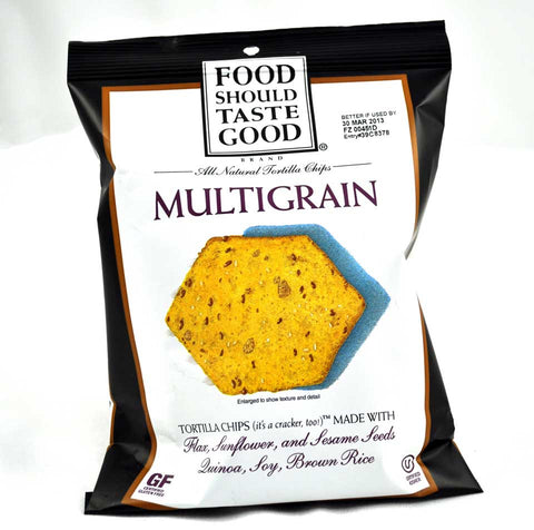 Food Should Taste Good Multigrain Tortilla Chips -- 36 per case.