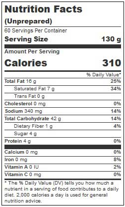 Foxtail Unbaked No Sugar Added Cherry Pie, 46 Ounce -- 6 per case