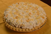 Foxtail Foods No Sugar Added Banana Cream Pie, 44 Ounce -- 4 per case.