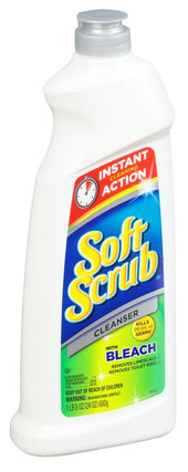 Soft Scrub Cleanser with Bleach, 24 Ounce -- 9 per case.