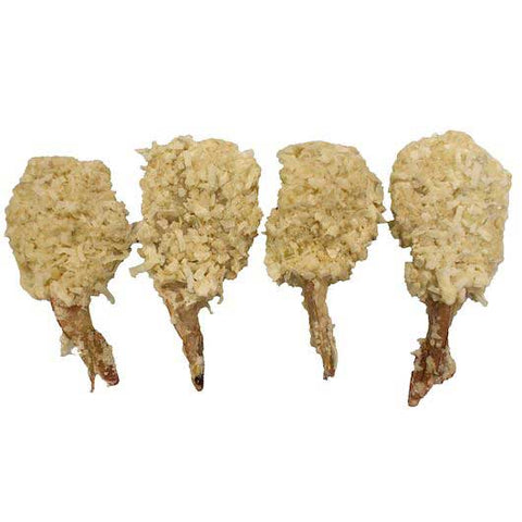 Tampa Bay Fisheries 8 to 12 Count Coconut Butterfly Breaded Shrimp, 3 Pound -- 4 per case