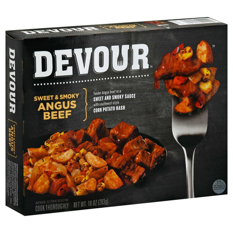 Devour Angus Beef and Potato Hash Entrees/Sides, 10 Ounce -- 8 per case.