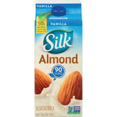Silk All Natural Vanilla Pure Almond Milk, 64 Ounce -- 6 per case.