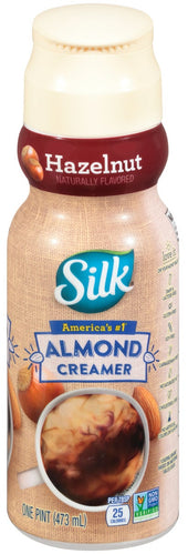 Silk Hazelnut Almond Creamer, 16 Ounce -- 6 per case.