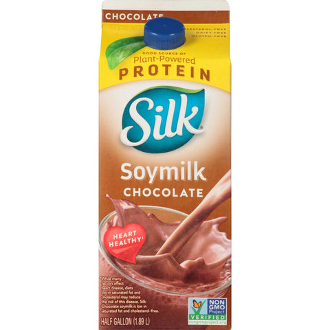 WhiteWave Silk Chocolate SoyMilk, 64 Ounce -- 6 per case.