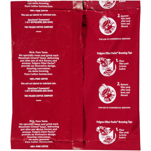 Folgers Special Roast Regular Ground Coffee, 0.9 Ounce -- 160 per case.