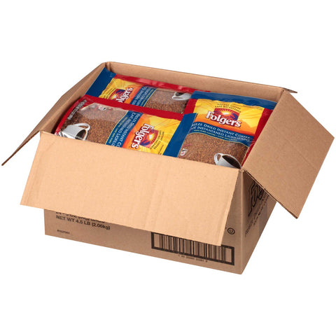 Folgers Freeze Dried Instant Coffee, 3 Ounce -- 24 per case.