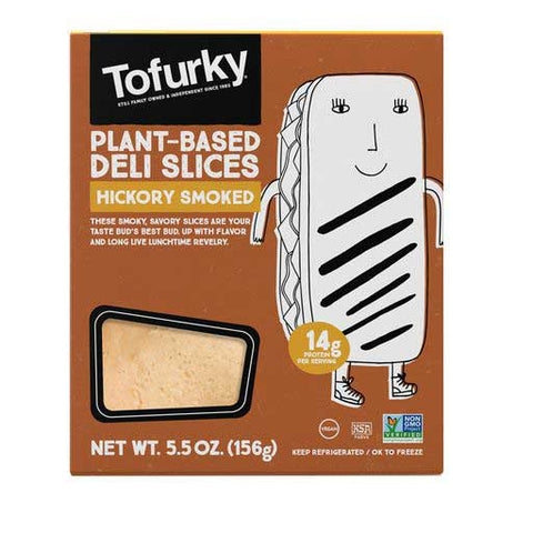 Tofurky Hickory Smoked Deli Slices, 5.5 Ounce -- 6 per case.