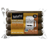 Tofurky Beer Brats Original Sausage, 14 Ounce -- 5 per case.
