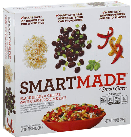 Smart Made Cilantro Lime Rice and Vegetable Bowl Entrees/Sides, 10 Ounce -- 8 per case.