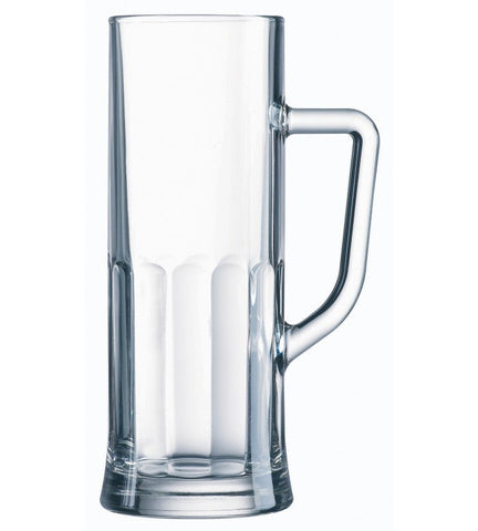 Arcoroc Barware Glass Dayton Mug, 22 Ounce -- 12 per case.