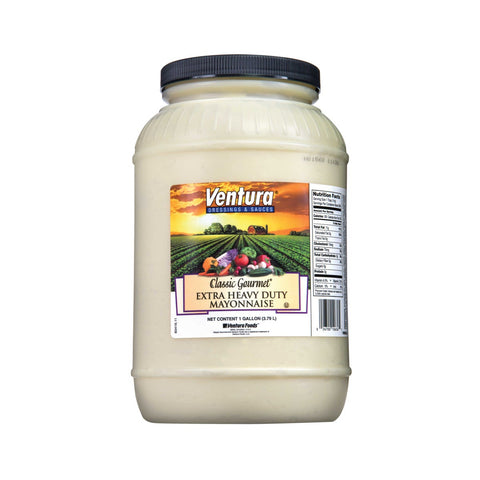 Classic Gourmet Extra Heavy No Trans Fat Mayonnaise, 1 Gallon Jar -- 4 per case.