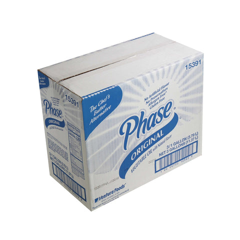 Ventura Foods Phase Trans Fat Free Liquid Butter Alternative, 1 Gallon -- 3 per case.