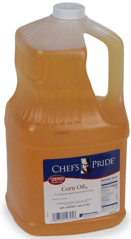 Chefs Pride No Trans Fat Corn Salad Oil, 1 Gallon Jug -- 6 per case.