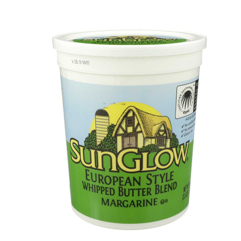 SunGlow European Style Whipped Butter Blend, 3.5 Pound -- 6 per case