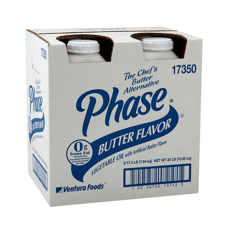 Phase Zero Trans Fat Liquid Butter Alternative, 35 Pound -- 2 per case.