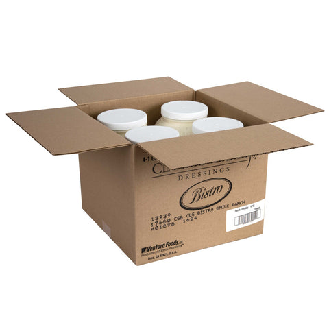 Ventura Foods Classic Gourmet Bistro Buttermilk Ranch Salad Dressing, 1 Gallon -- 4 per case
