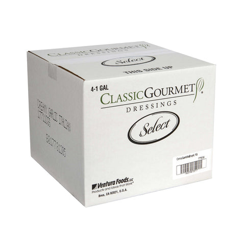 Ventura Foods Classic Gourmet Select Creamy Garlic Italian Salad Dressing, 4 Gallon.
