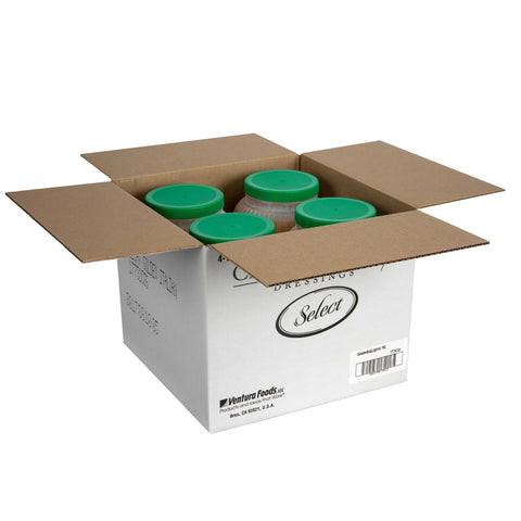 Ventura Foods Classic Gourmet Select Light Golden Italian Salad Dressing, 1 Gallon -- 4 per case.