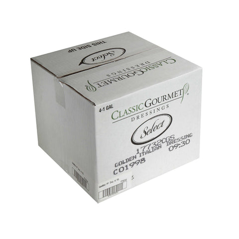 Classic Gourmet Select Golden Italian Dressing, 8.77 Pound -- 4 per case.