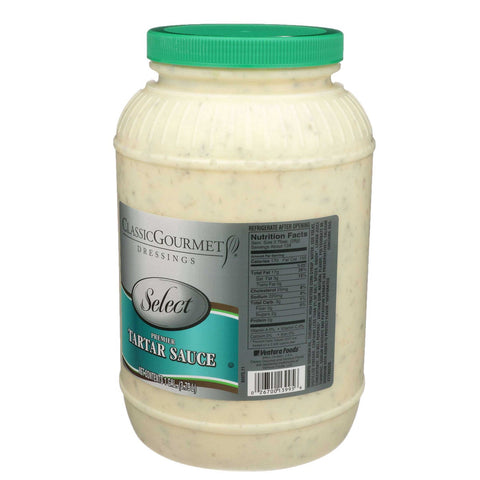 Classic Gourmet Premier Tartar Sauce, 1 Gallon Jar -- 4 per case