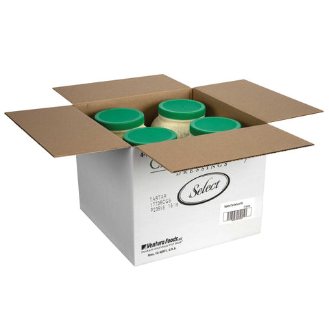 Ventura Foods Classic Gourmet Select Signature Tartar Sauce, 4 Gallon.