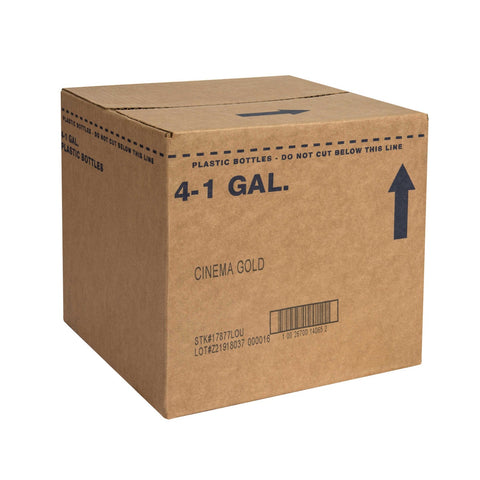 Lou Ana Cinema Gold Buttery Topping, 1 Gallon -- 4 per case.