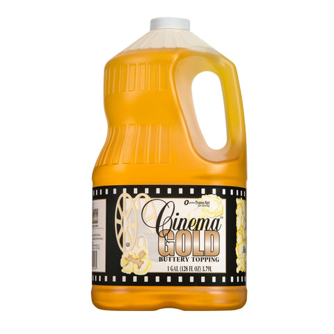 Lou Ana Cinema Gold Buttery Topping, 1 Gallon -- 4 per case.