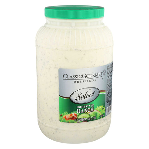 Classic Gourmet Homestyle Ranch Dressing, 1 Gallon -- 4 per case.
