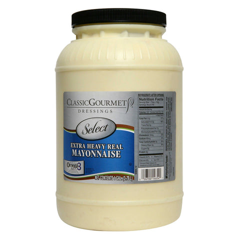 Classic Gourmet Mayonnaise Real Extra Heavy, 1 Gallon -- 4 per case.
