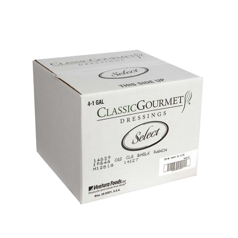 Classic Gourmet Select Buttermilk Ranch Dressing, 1 Gallon -- 4 per case.