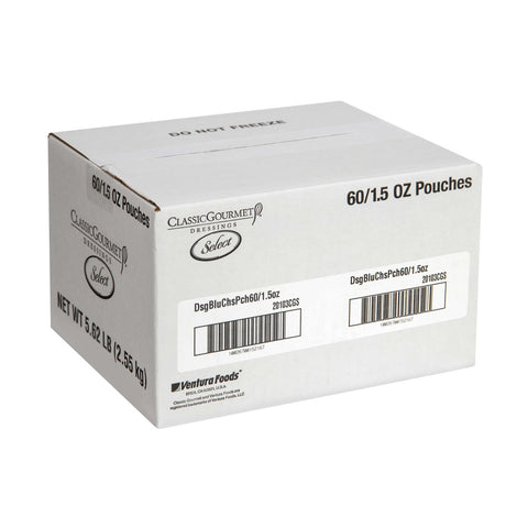 Classic Gourmet Blue Cheese Dressing, 1.5 Ounce Pouch -- 60 per case.
