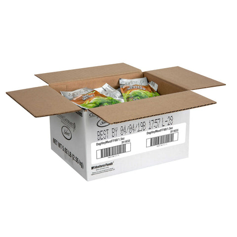 Classic Gourmet Fat Free Honey Mustard Dressing, 1.5 Ounce Pouch -- 60 per case.