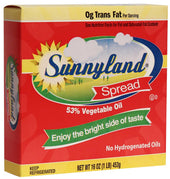 Ventura Sunnyland European Butter Blend 53 Percent Vegetable Oil Spread, 1 Pound -- 30 per case