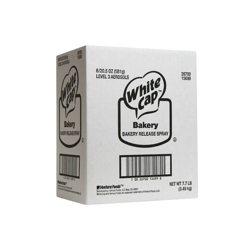 White Cap Baking Pan Spray, 1.28 Pound -- 6 per case.