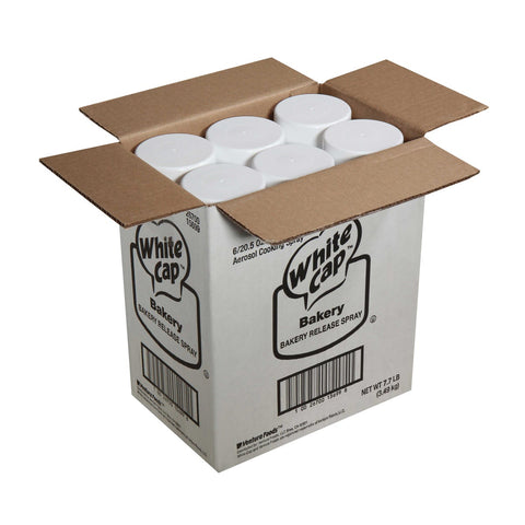 White Cap Baking Pan Spray, 1.28 Pound -- 6 per case.