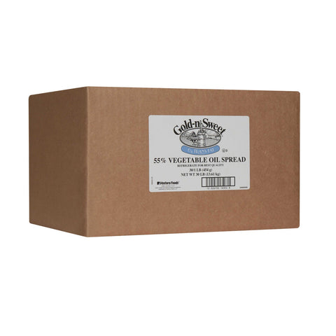 Gold n Sweet 55 Percent Vegetable Oil Spread, 1 Pound -- 30 per case.